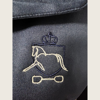 Navy Velvet-lined Jacket