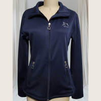 Navy Velvet-lined Jacket