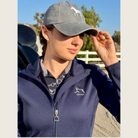 Navy Velvet-lined Jacket