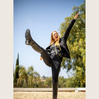 Black Silicone Grip Breeches