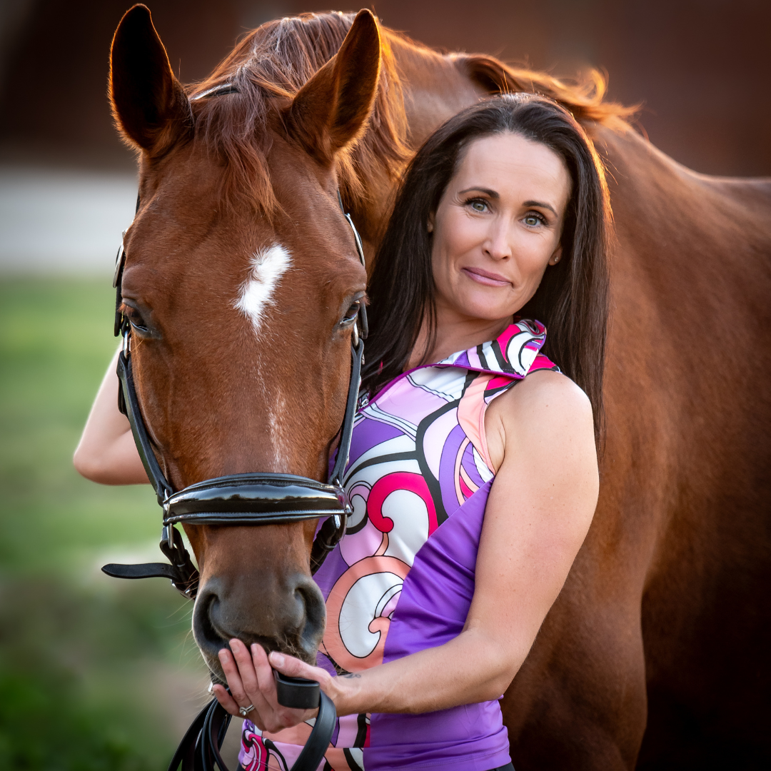 Sleeveless DQD Elegant Equestrian Riding Shirt – Dressage Queen Dream