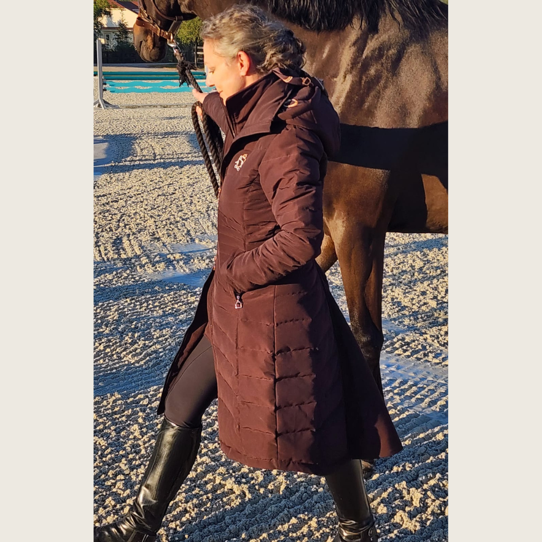 Joseph Riding Coat Long Chocolate Brown Equestrian Dressage Riding Coat – Dressage Queen Dream