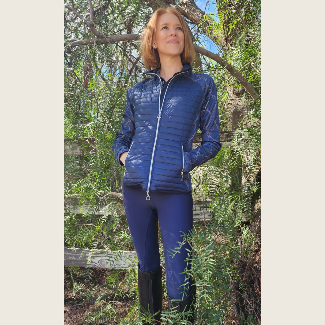 Dark Steel Blue Insulated Jacket