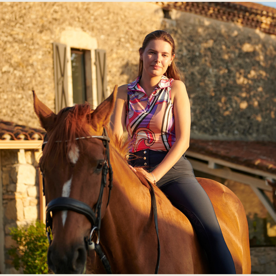 Sleeveless DQD Luxury Riding Shirt