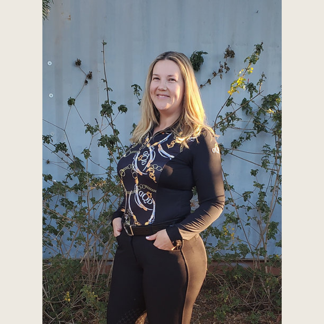 Black Print Shirt